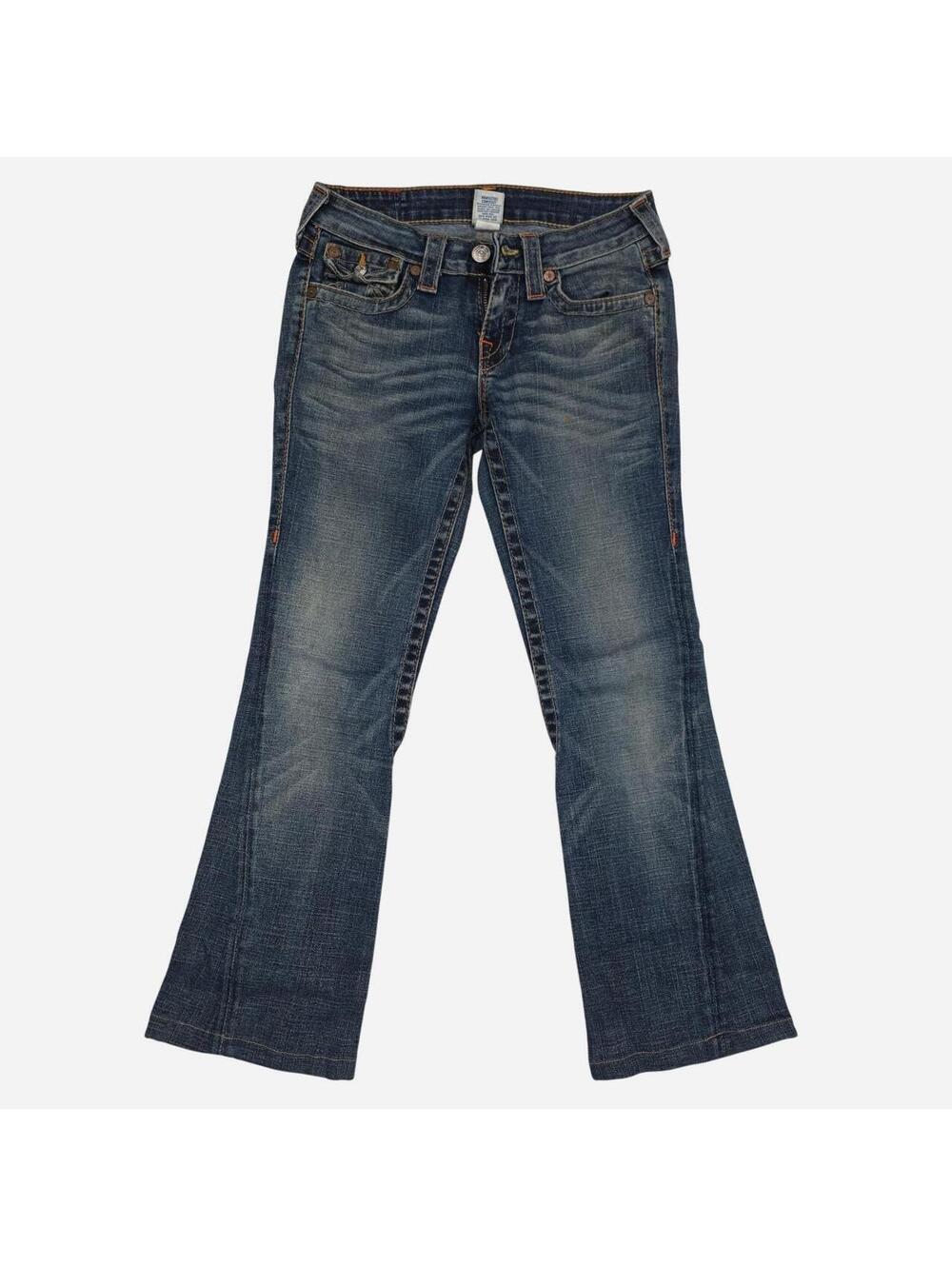 True Religion Women's Blue and Navy Jeans